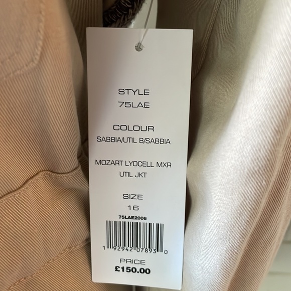 French Connection Mozart mixed Utility Jacket - Picture 8 of 11